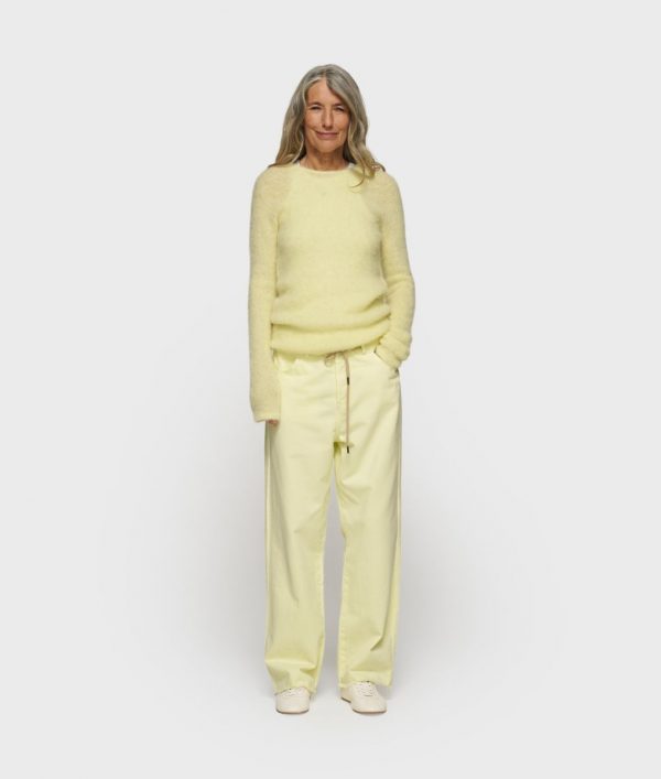 10DAYS Straight Leg Pants Twill
