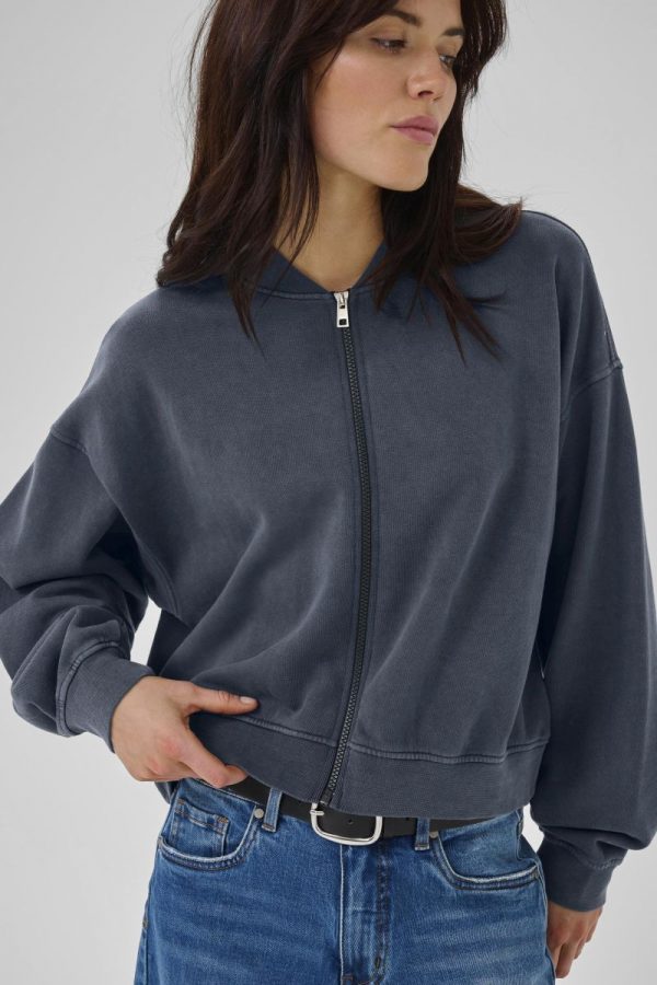 My Essential Wardrobe Short Sweat Jacket – Bild 4