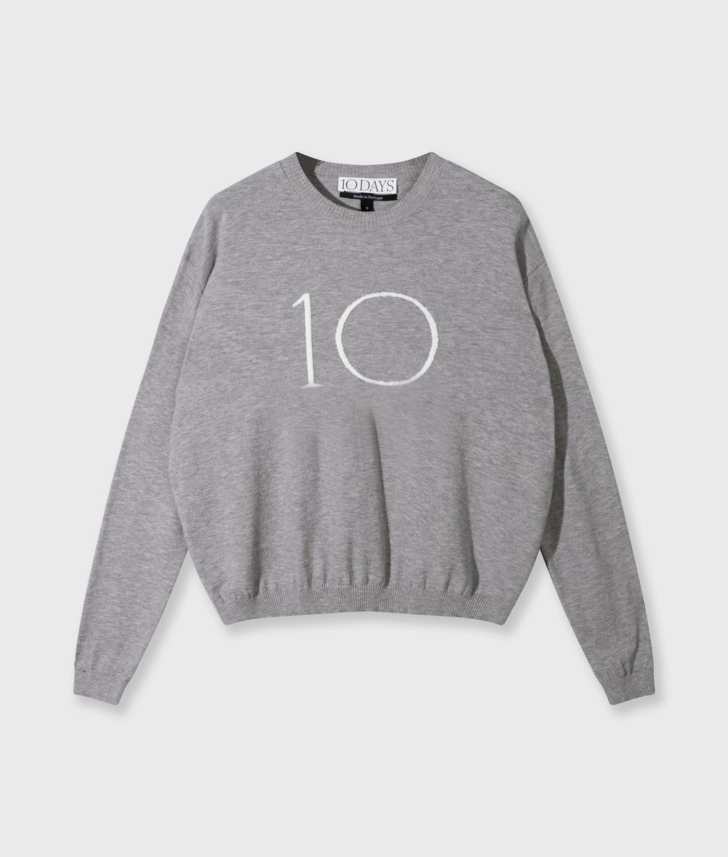 10DAYS Knit Sweater Logo – Bild 7