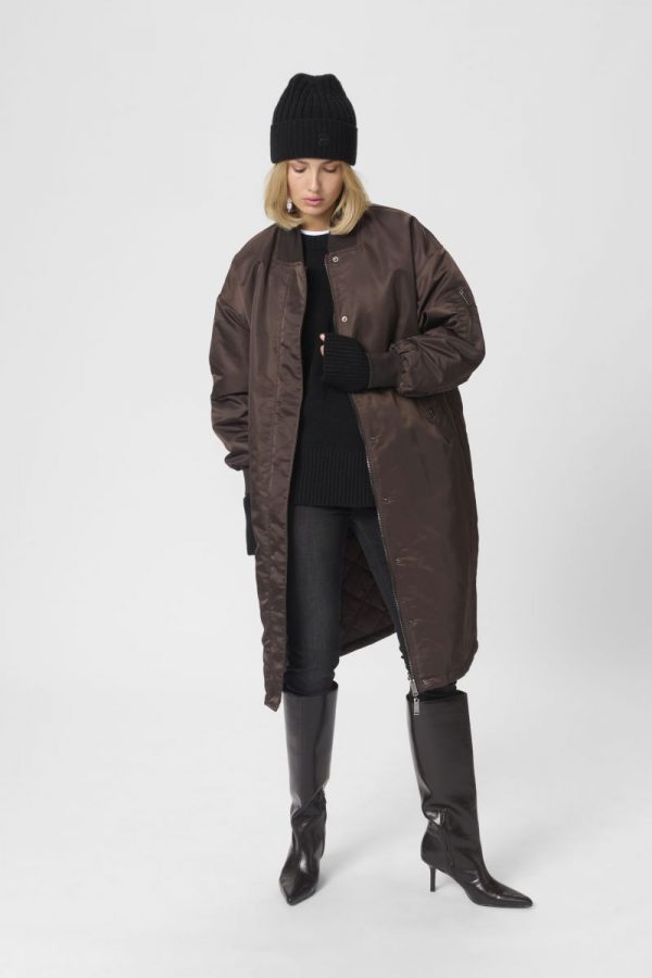 My Essential Wardrobe Helga Reversable Long Jacket