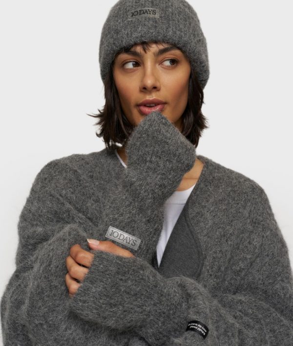 10DAYS Hairy Knit Gloves