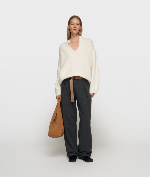 10DAYS V-Neck Hairy Knit Sweater – Bild 2