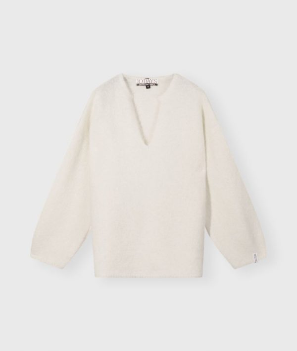 10DAYS V-Neck Hairy Knit Sweater – Bild 7