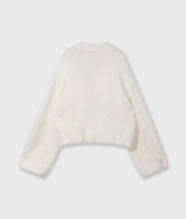 10DAYS Puffy Hairy Knit Bomber – Bild 7