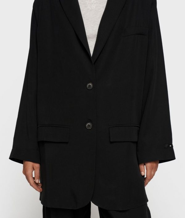 10DAYS Long Flowy Blazer Lyocell – Bild 7