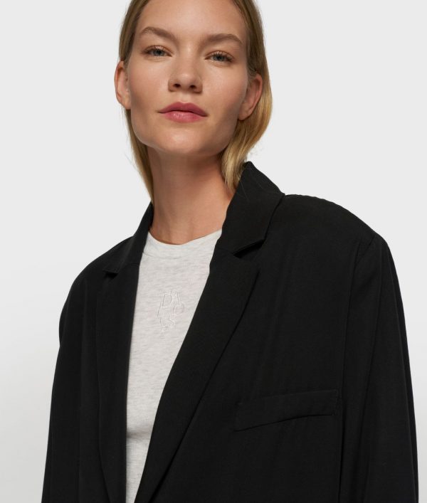 10DAYS Long Flowy Blazer Lyocell – Bild 6