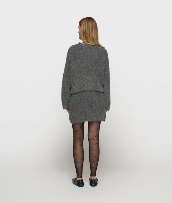 10DAYS Mini Hairy Knit Skirt – Bild 3