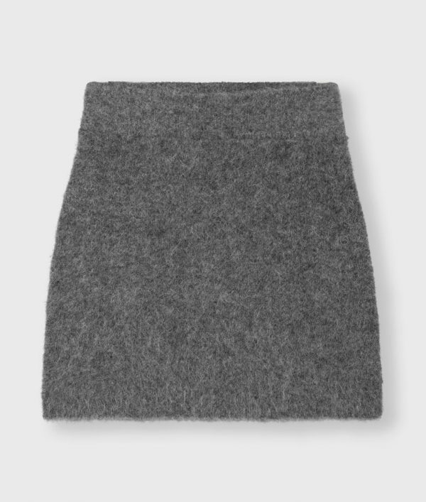 10DAYS Mini Hairy Knit Skirt – Bild 8