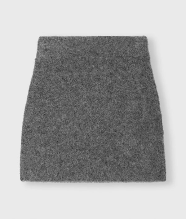 10DAYS Mini Hairy Knit Skirt – Bild 9