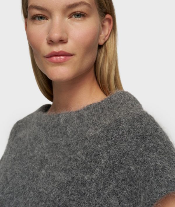 10DAYS Ballon Hairy Knit Top – Bild 4