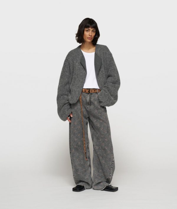 10DAYS Puffy Hairy Knit Bomber – Bild 2