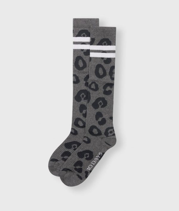 10DAYS Knee Socks Leopard – Bild 3