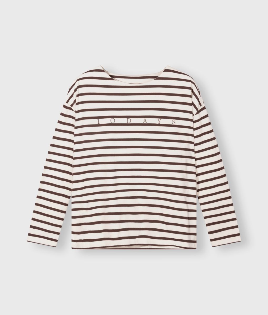 10DAYS Boat Neck Top Stripes – Bild 5