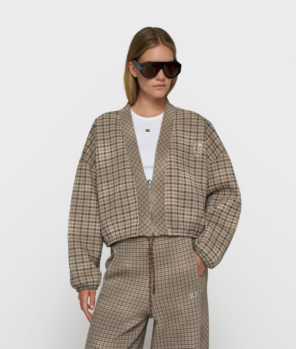 10DAYS Check Cardigan