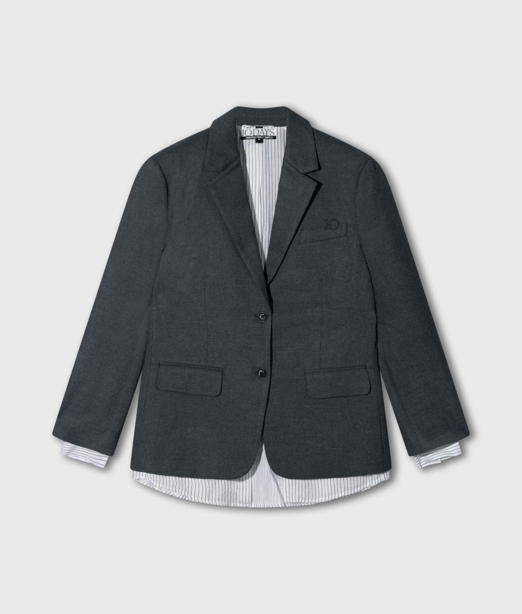 10DAYS Statement Blazer Stripes – Bild 8